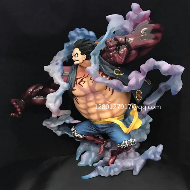 Аниме ONE PIECE Monkey D. Luffy The Ape королевская пушка вооруженная для укрепления шестерня
