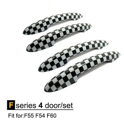 TTCR-IICar дверная ручка оболочка ABS пластиковая крышка Крышка для Mini Cooper S Countryman Clubman R56 F56 F55 F54 F57 F60 R55 R58 R61 R60 - Цвет: Синий
