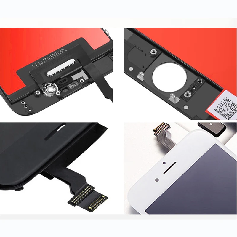 Сменный экран bщетка для iPhone 5 / 5S/5C оригинальный ЖК дисплей AAA с цифровым