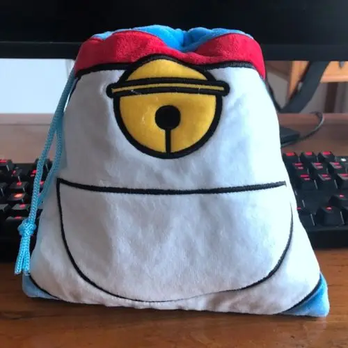 Аниме Мультяшные сумки Doraemon на шнурке милые плюшевые для хранения сумка макияжа