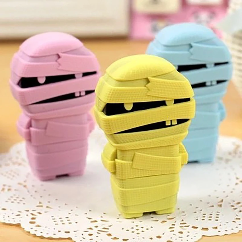 6 м Kawaii Мумия Форма Корректирующая лента студентов учеников канцелярские