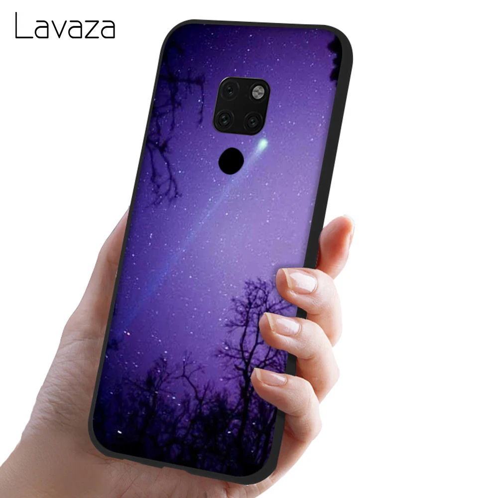 Lavaza interstellar Purple Space Star Soft TPU Case for Huawei Y7 Prime Y9 Y6 2018 Nova 3 3i Honor 7A 8X 8C 8 9 10 Lite | Мобильные