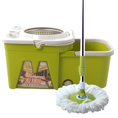Высокое качество Вращающаяся Швабра для домашнего хозяйства с двумя