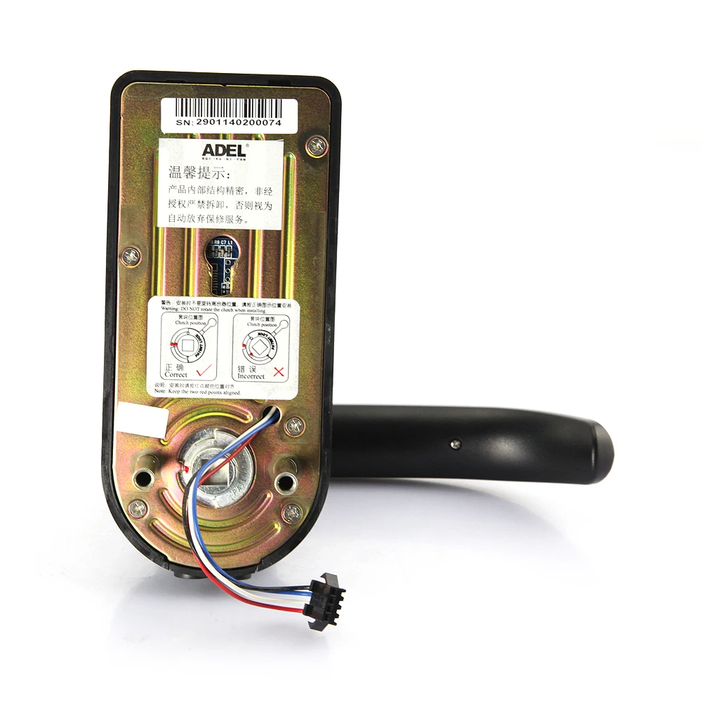 DHL Free Shipping ADEL LS911 Black LS9 Biometric Fingerprint Password Key Door Lock L/R Handle /S1 Professional Access Control |