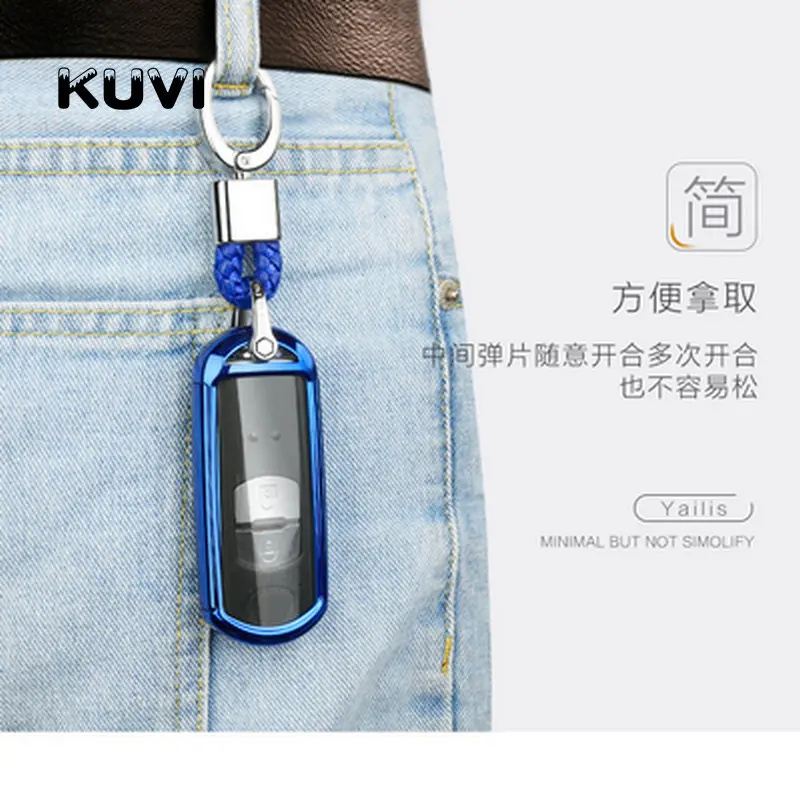 TPU Car key fob cover case protect for Mazda 2 mazda 3 mazda 5 mazda 6 CX-3 CX-4 CX-5 CX-7 CX-9 Atenza Axela MX5 Car styling