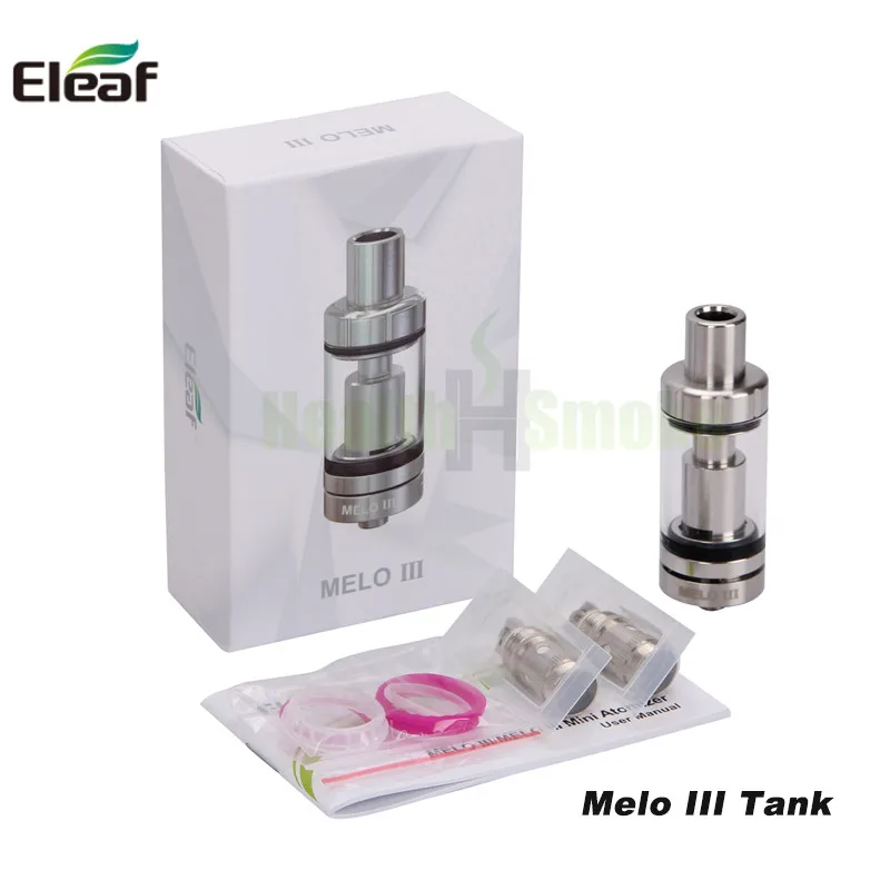 Оригинальный атомайзер Eleaf Melo III 4 мл/Melo mini 2 мл для электронных сигарет iStick Pico/Pico Mega