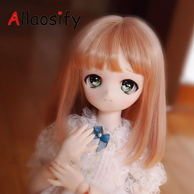 

Волосы Allaosify для шарнирной куклы, 1 шт., золотой длинный парик для шарнирной куклы 1 / 3 1 / 4 1/6, парик для шарнирной куклы с воздушным взрывом