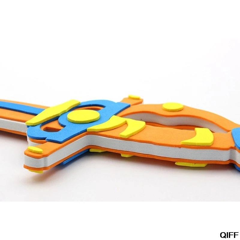 Прямая поставка и EVA Игрушка пирата меч DIY Безопасность 3D головоломка пена игрушки дети игрушка ролевые игры подарок для мальчиков May06