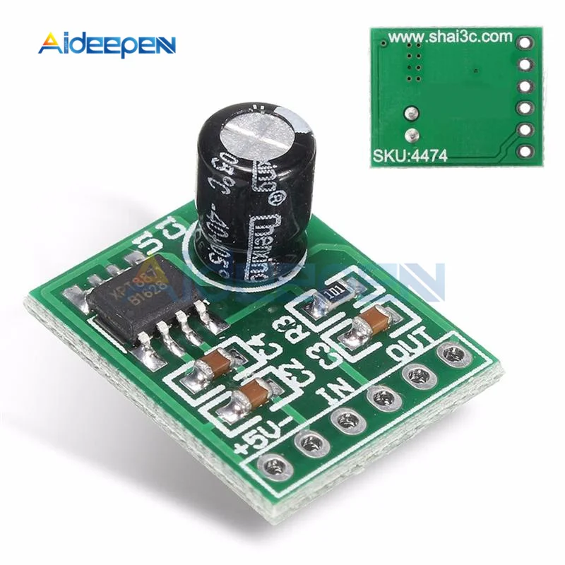 DC 3 V 5 Mini XH M125 XPT8871 моно стерео литиевая батарея усилитель мощности модуль Плата