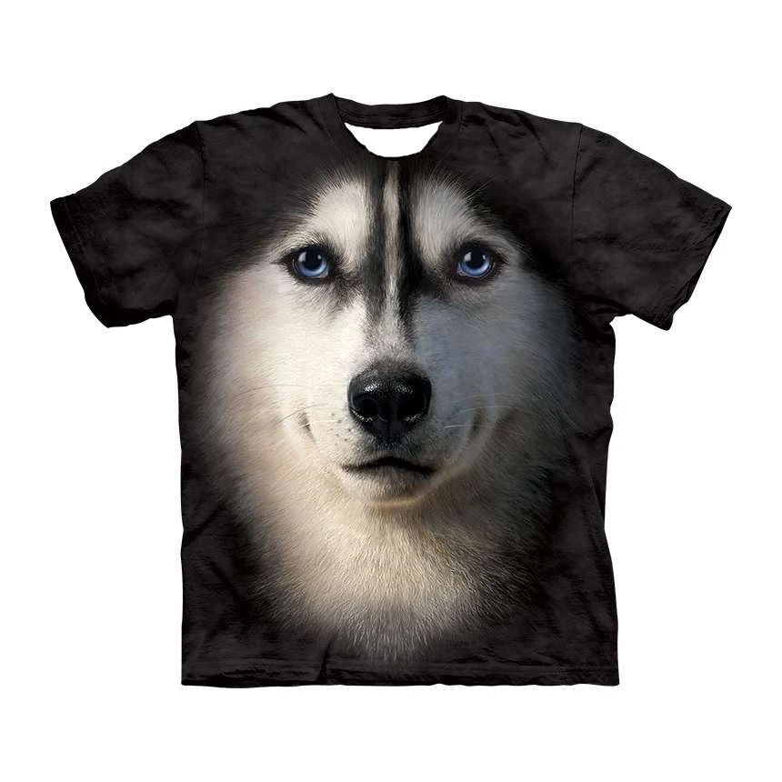 Лидер продаж забавные животные Camiseta топы футболки с изображением собак модные 3d