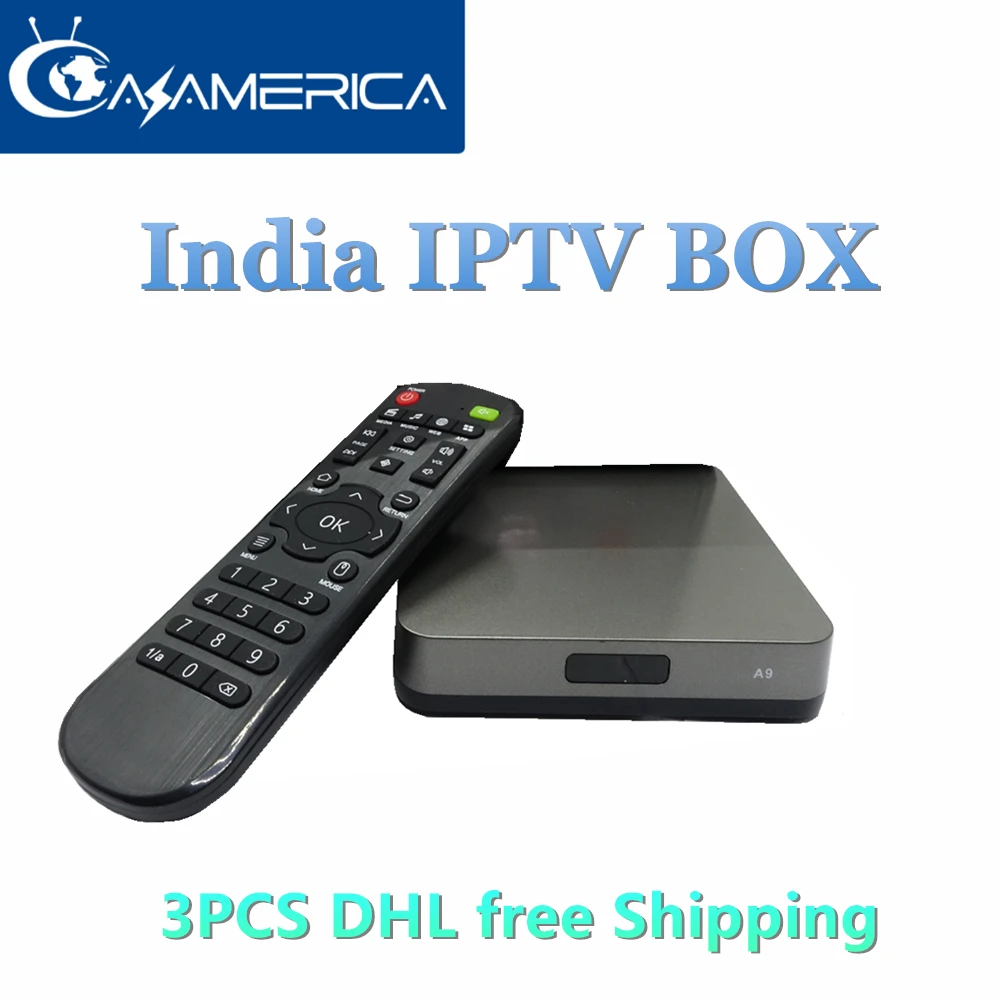 3 шт. DHL azамерика индийский потоковый сервер для интернет-телевидения HD IPTV Индия TVChannels