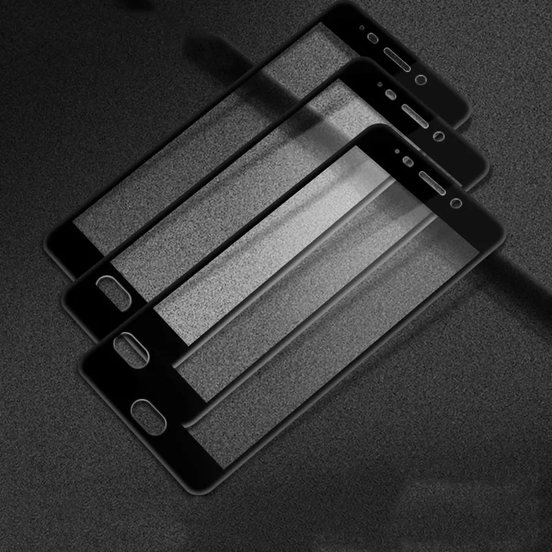 защитная пленка с полным покрытием стекло защита экрана на Meizu M6 note M721H (размер