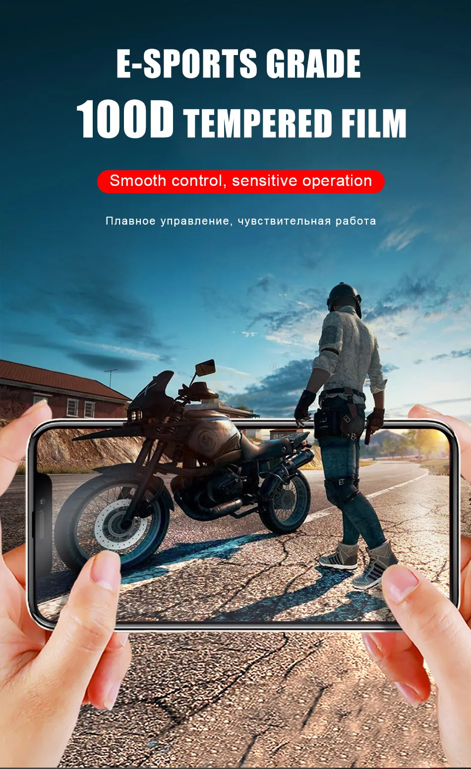 100D полное покрытие Защитная стеклянная пленка для iphone X Xr Xs Max 7 8 Защита экрана для iphone 7 8 6 6s PLus закаленное стекло