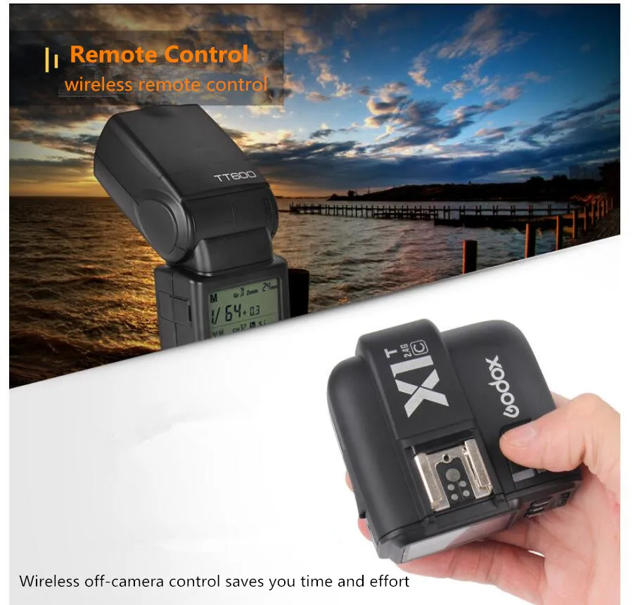 Godox TT600 2,4G Беспроводная камера синхронизация вспышки Speedlite для Canon Nikon D3100 Pentax Olympus Fujifilm Panasonic фото фонарик