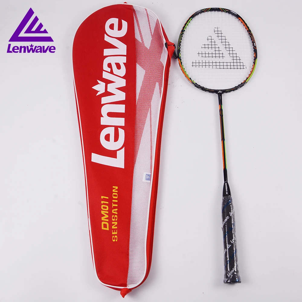 Алюминий углерода Ракетки для бадминтона Lenwave бренд спортивной подготовки
