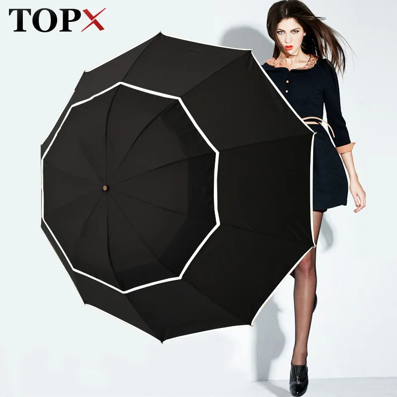 Зонт TOPX складной унисекс большой зонт от дождя и ветра уличный|umbrella men rain|big