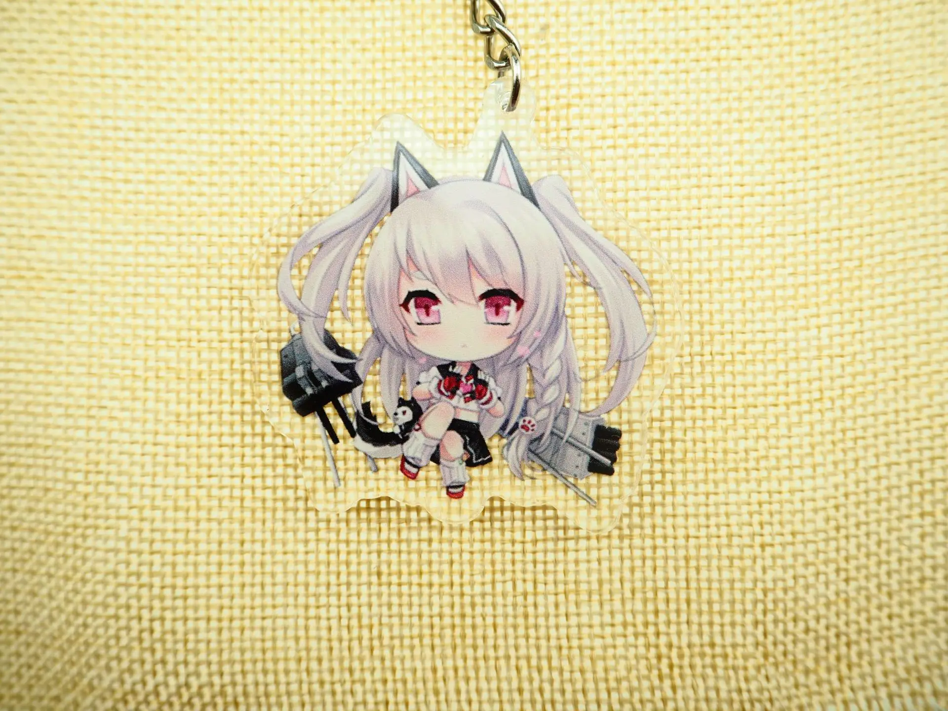 Анимация Azur Лейн IJN Akashi/USS Laffey брелок двухсторонний акриловый брелок