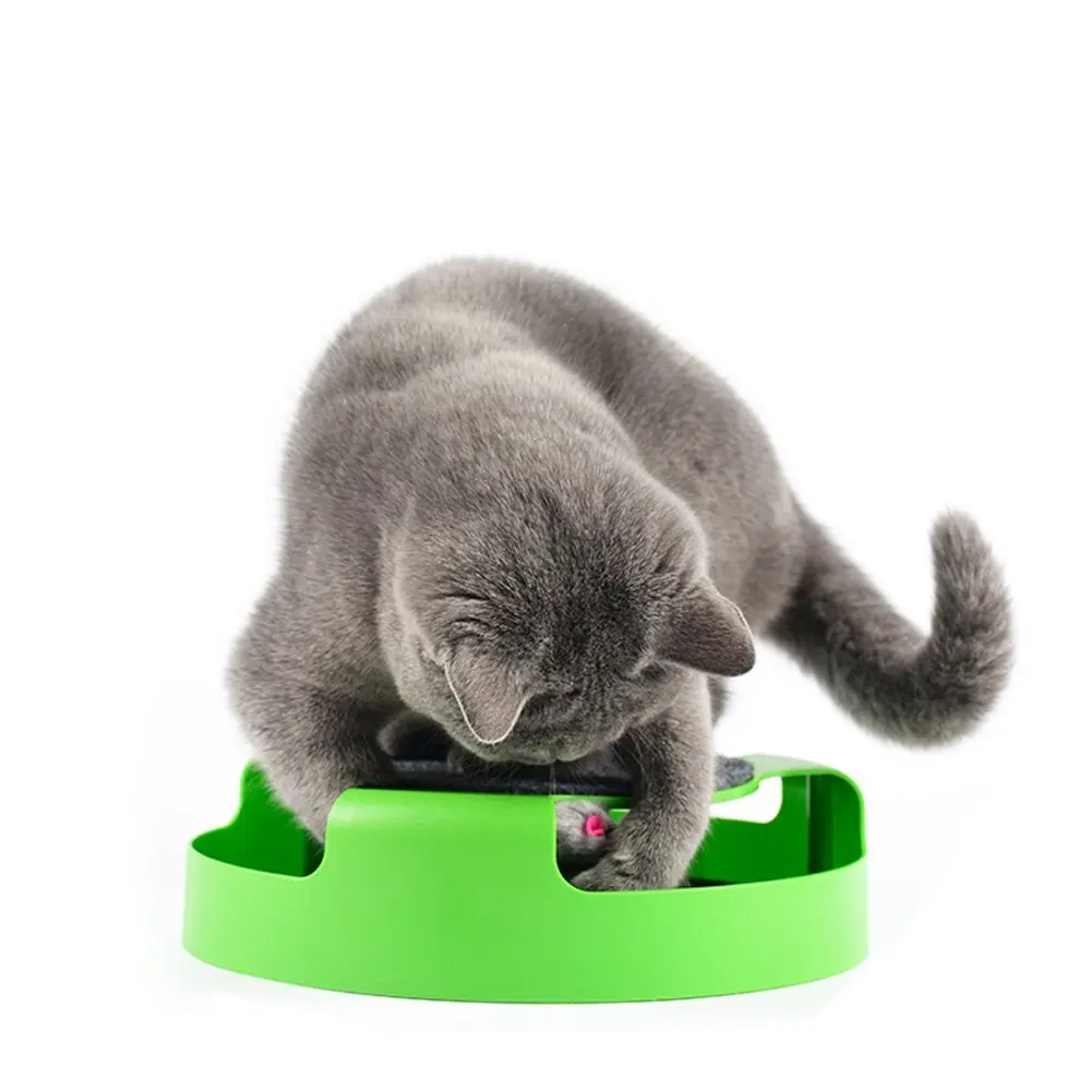 2 в 1 интерактивный диск для развлечения животных|Игрушки кошек| |