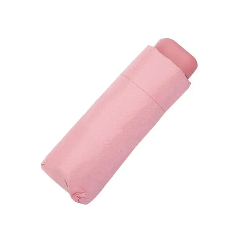 Ultra Light Mini Pocket Umbrella fashion Sunshade UV Protection Five Folding Outdoor Dual-use Sunny Rain | Дом и сад