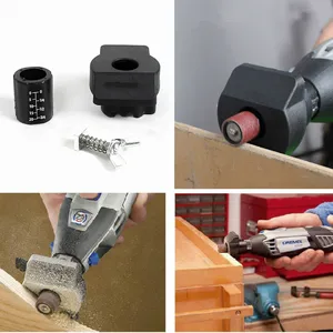 1 шт. набор шлифовальных руководство крепления принадлежностей для роторного инструмента для Proxxon вращающихся инструментов Dremel, черный