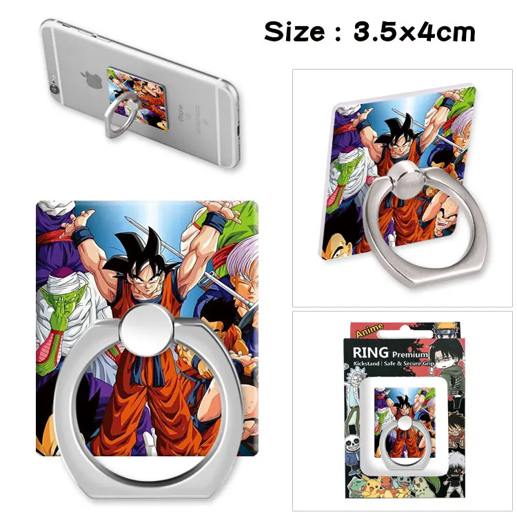 Dragon Ball Z держатель кольца для телефона вращение на 360 градусов Универсальное