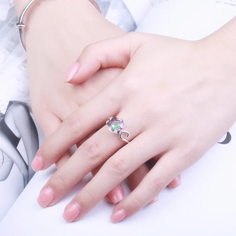 CC кольца для женщин дамы свадебное ювелирное изделие Свадьба Помолвка кольцо