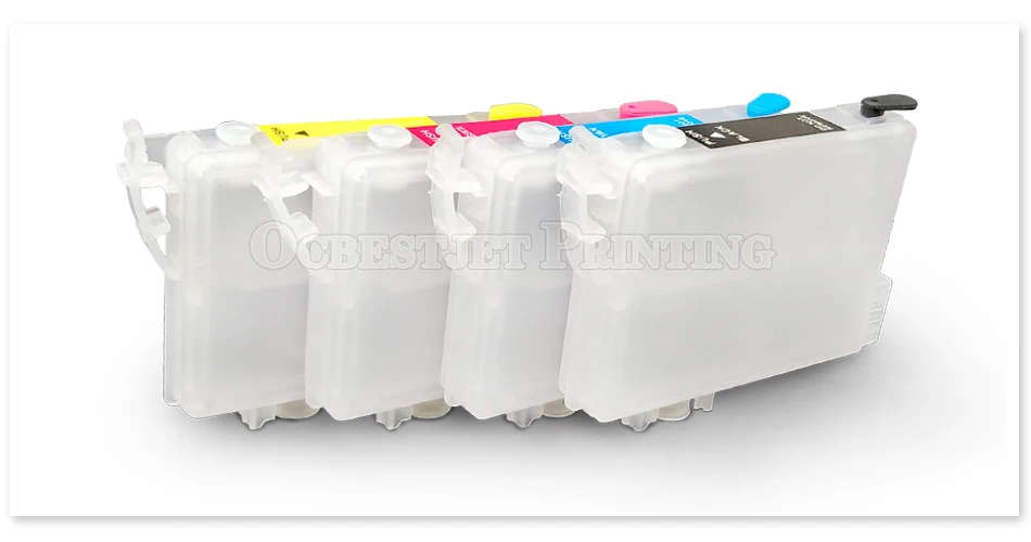 4 Цвета/комплект T0441-T0444 Refillable патрон чернил для принтера Epson C64 C66 C84 C84N C84WN C86 CX3600 CX3650 CX4600 CX6400 CX6600 принтер