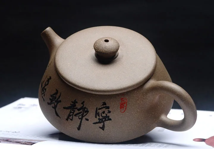Распродажа китайский кунг фу заварочный чайник с маркировкой real yixing zisha qing hui duan