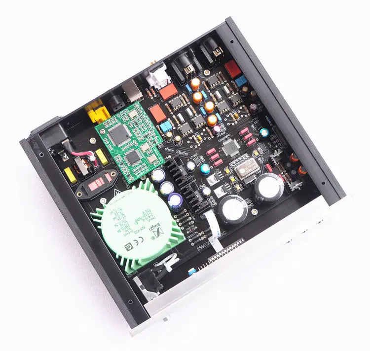 GZLOZONE Finished ES9038PRO DAC DSD / XLR выход + пульт дистанционного управления usb-карта Amanero L3-10 |