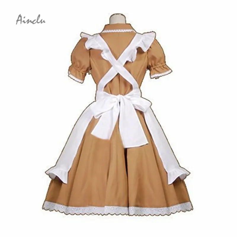 Ainclu лидер продаж костюм для косплея Axis Powers Hetalia Maid Chibi Romano Женский на Хэллоуин