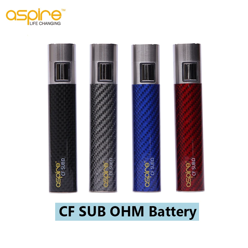 Оригинальный мод Aspire CF SUB OHM 2000 мАч встроенный аккумулятор батарея для