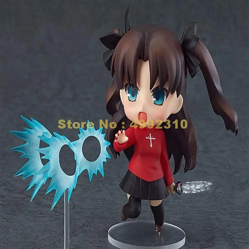 anime cute fate stay night tohsaka rin face changeable pvc action figure collection model doll 10cm Toy | Игрушки и хобби
