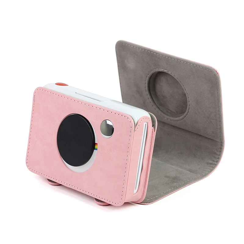 Ретро сумка для камеры из искусственной кожи Instax Mini чехол защитный цифровой reflex