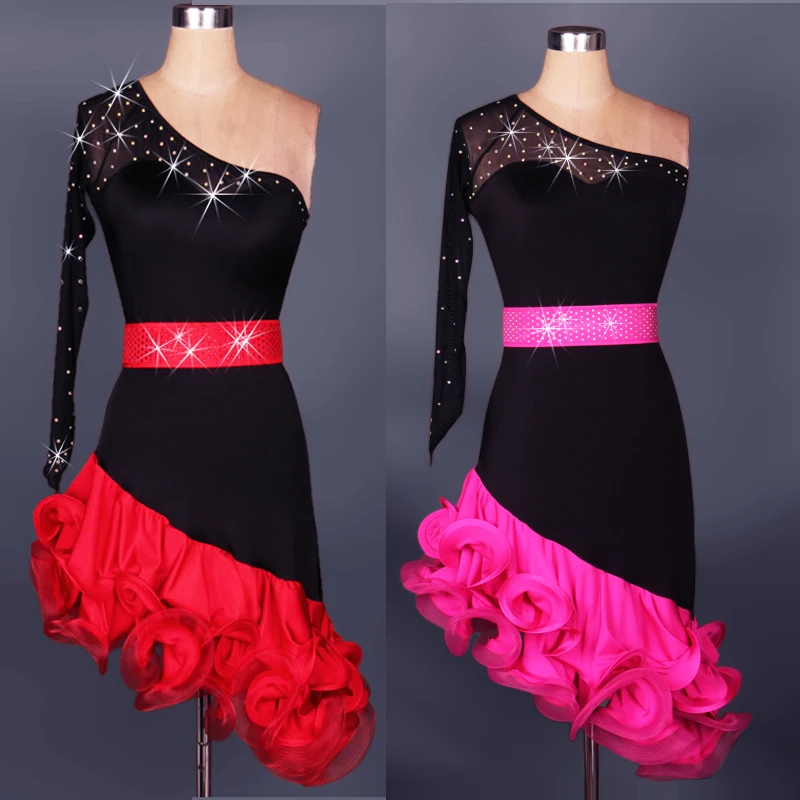 

Latin performing dance costume new competition dress
