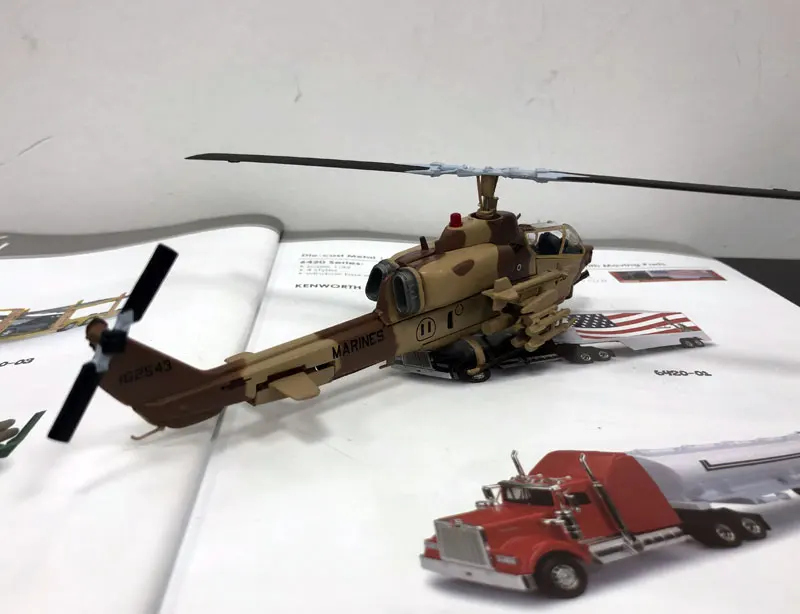 IXO масштаб 1/72 военная модель игрушки вертолет с суперкоброй детской для