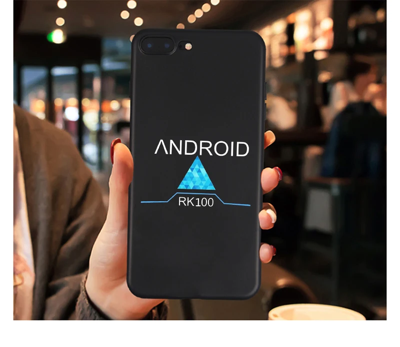 Чехол для телефона с Android RK900 Connor для iPhone X, 8, 6 s, 7 Plus, 5S, Detroit, чехол для samsung s8, s9 plus, S6, S7 Edge