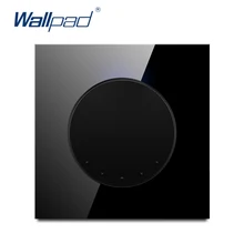 Wallpad L6 черная Светодиодная панель из закаленного стекла 1