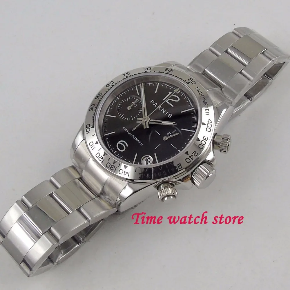 Мужские водонепроницаемые часы с хронографом 39 мм | Наручные