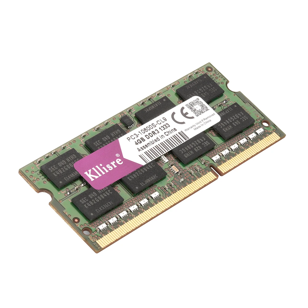 Kllisre DDR3 4 Гб 1333 МГц 204pin Sodimm лэптоп ноутбук Память Ram|memory ram|4gb 1333mhzddr3 4gb 1333mhz |