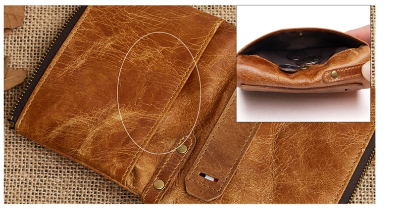 Joyir Crazy Horse мужские кошельки натуральной кожи мужской кошелек короткие Портмоне старинные молнии бумажник Брендовая Дизайнерская обувь кошелек