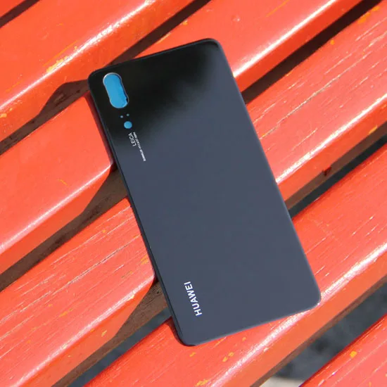 Black Чехол для задней батареи huawei P20 EML-AL00 5," чехол для задней панели - Цвет: Black
