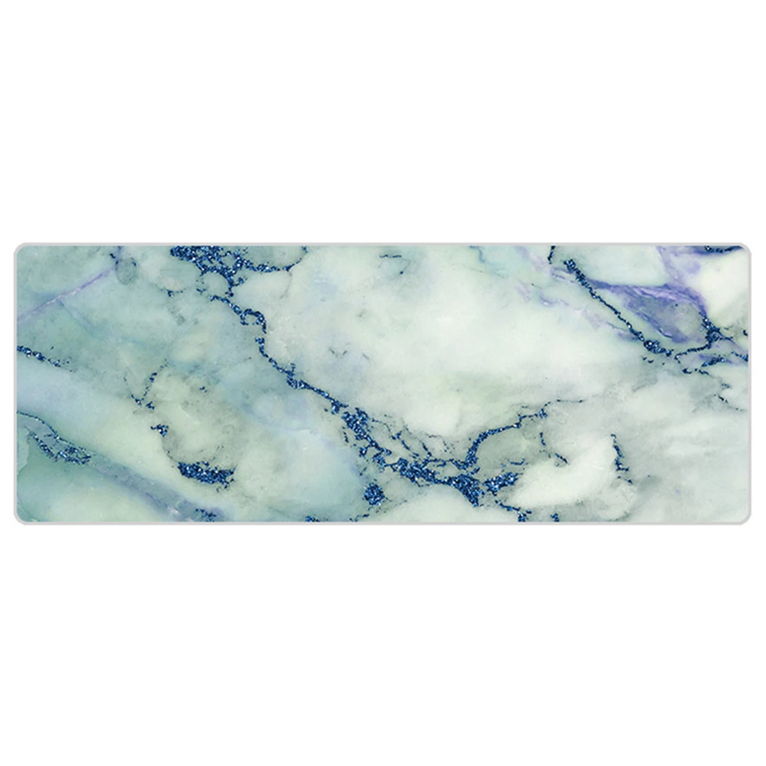 Kyanite marble Креативная мраморная текстура негабаритных на заказ DIY Коврик для мыши и клавиатура настольный протектор Мягкая игровая коврик для мыши для планшетных ПК латоп - Цвет: Kyanite marble