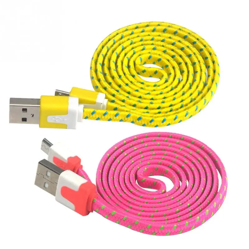 1 м/2 м/3 м Электронный Дата кабель V8 Соединитель 3 фута веревка Micro USB зарядный кабель синхронизации данных для сотового телефона плоский провод линии кабели