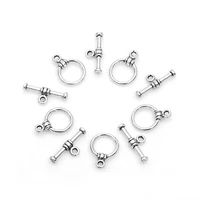 20setlot new arrival jewely findings tibetan silver toggle clasps ring 139mm for necklace bracelet ot clasp