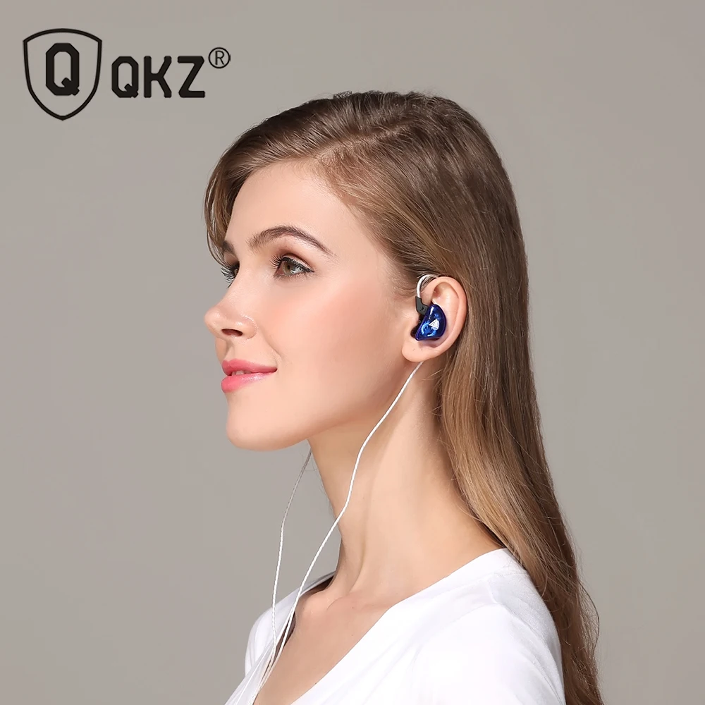 QKZ наушники спортивные стерео для Apple Xiaomi Samsung Музыка сотовый телефон Беговая
