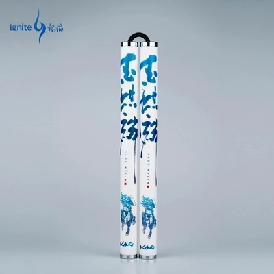 Ignite nunchakus Детский Взрослый nunchakus физическая защита самообороны комбинированный Магнитный nunchakus - Цвет: blue and white porce