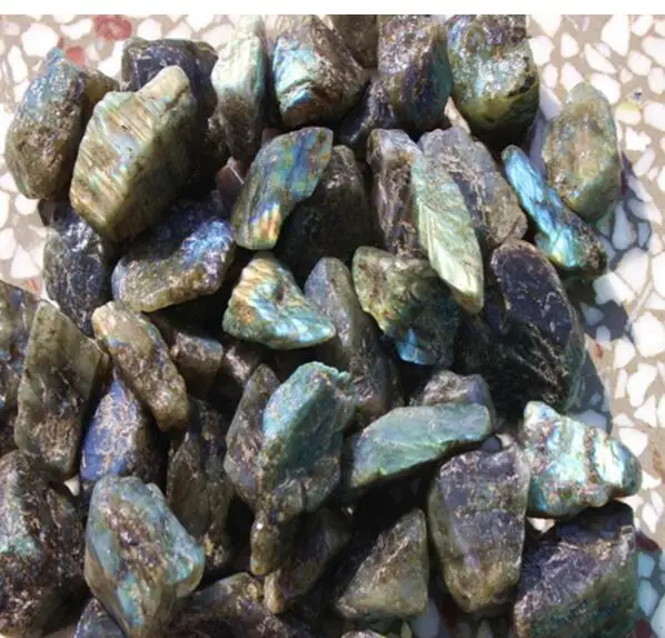 Голубое золото натуральный лабрадорит лунный свет Ишихара стеклянный камень