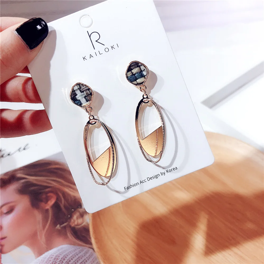 Европейские и американские полые эллиптические металлические переплетенные