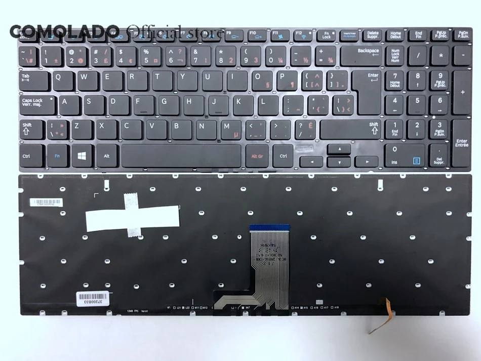 CA Канада Клавиатура для ноутбука Samsung 880Z5 880Z5E 870Z5E 770Z5E 780Z5E 670Z5 670Z5E черная клавиатура