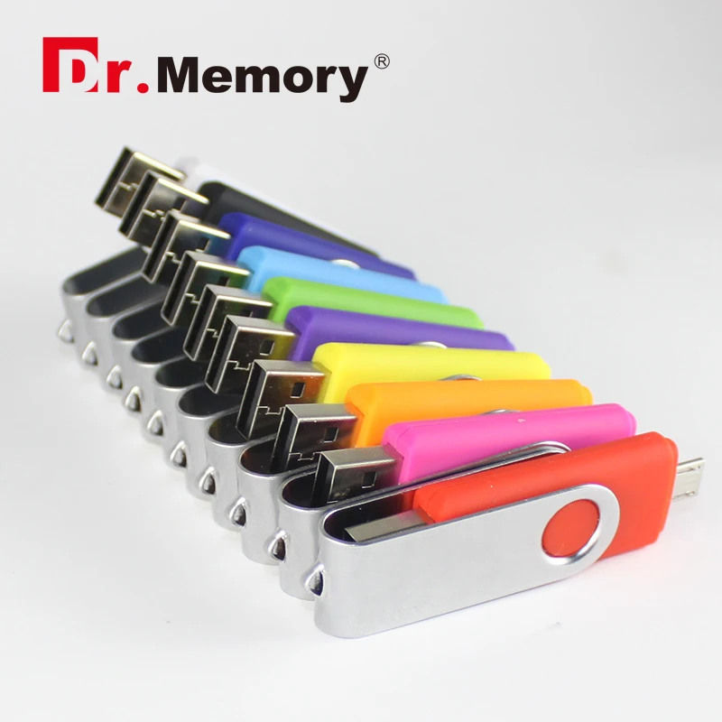 Dr.memory OTG USB флэш накопитель Android поворотный otg 2 ГБ 4 8 16 0 u диск OEM usb карта|otg pen drive|otg